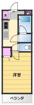 【間取り】 | フィオーレ桑原