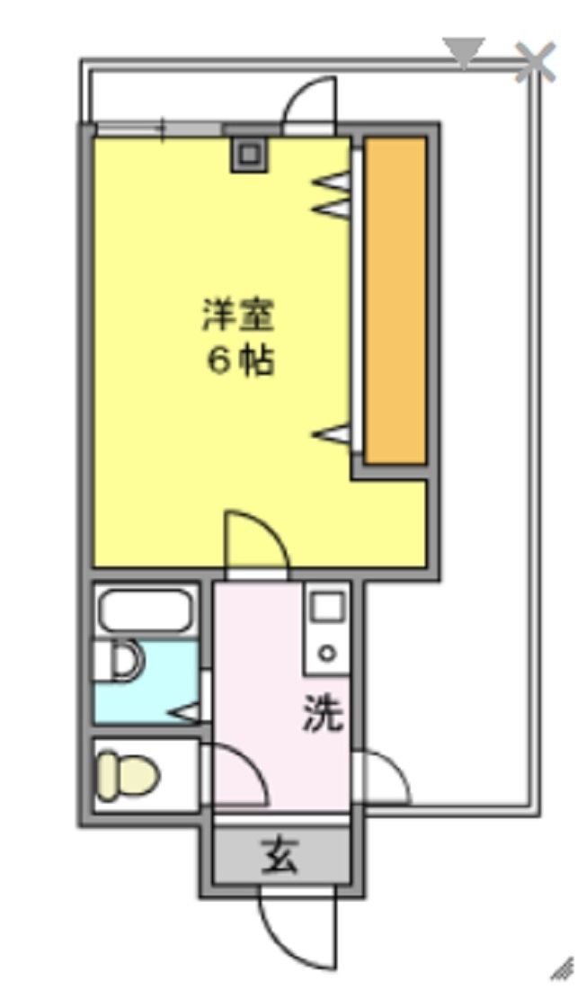 シンエイステイ　　京浜蒲田の間取り|間取り