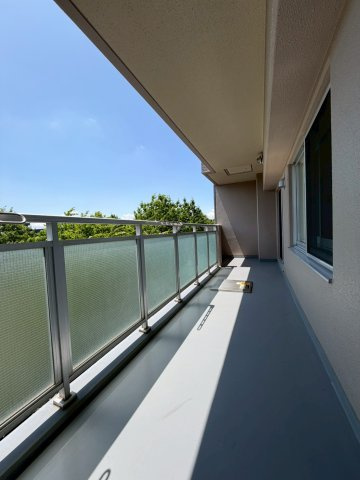 コープ野村あいの里エスパシオ壱番館のバルコニー