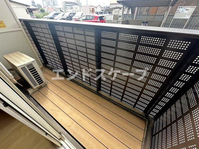 グリーンプラザのバルコニー|高崎、前橋のお部屋探しはエンドスケープまで！お客様の理想お聞かせ下さい♪