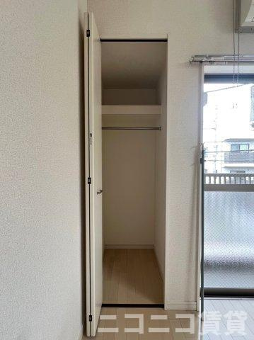 葛飾区亀有２丁目のアパートの収納|別号室イメージの為、現状を優先致します。