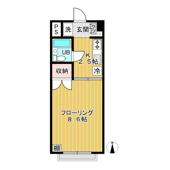 【間取り】 | ホワイトハウス高円寺