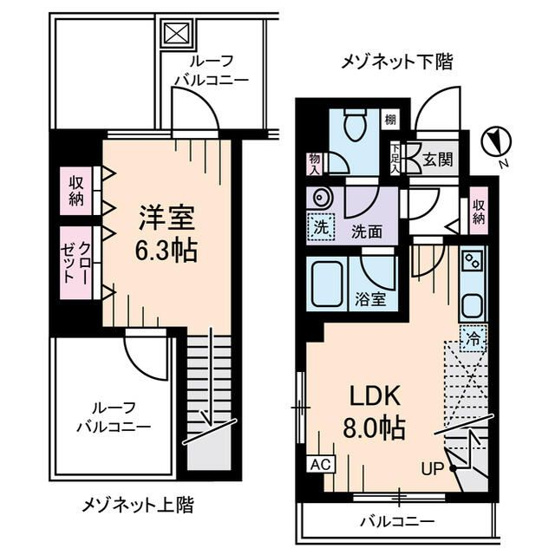 【間取り】 | メゾンヌーヴェル