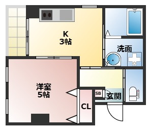 【間取り】 | 美章園メゾン寿