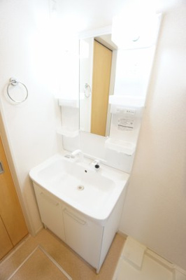 【独立洗面台】 | グランアルシュⅣ | ※同物件、同タイプ、間取り反転のお部屋です
