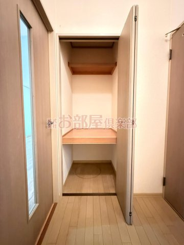 セジュールヒルサイドの収納|専用の収納スペースです