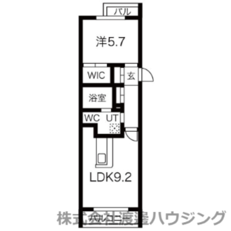 FLATZ CRODEの間取り