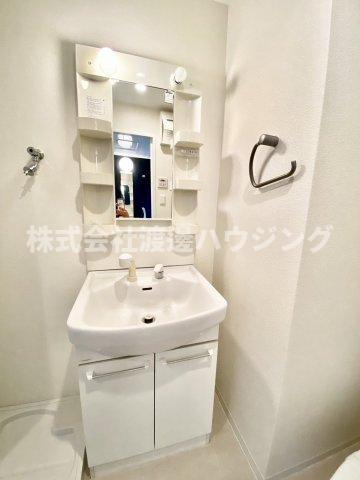 FLATZ CRODEの洗面所