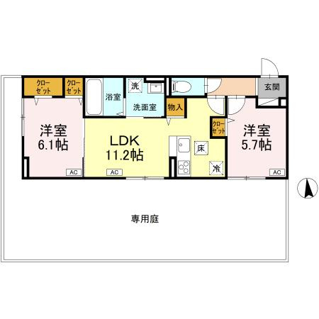 ティアラの間取り
