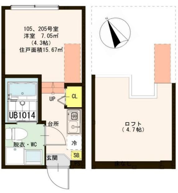 葛飾区立石５丁目のアパートの間取り