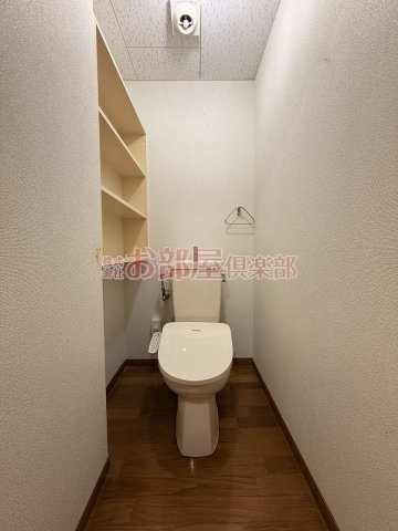 ヴィラージュⅠのトイレ|コンパクトで使いやすいトイレです