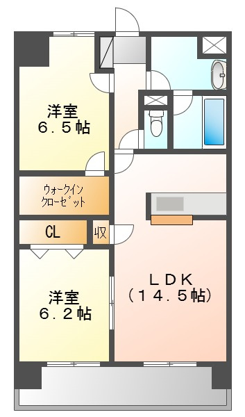 ＷＩＮ北方の間取り
