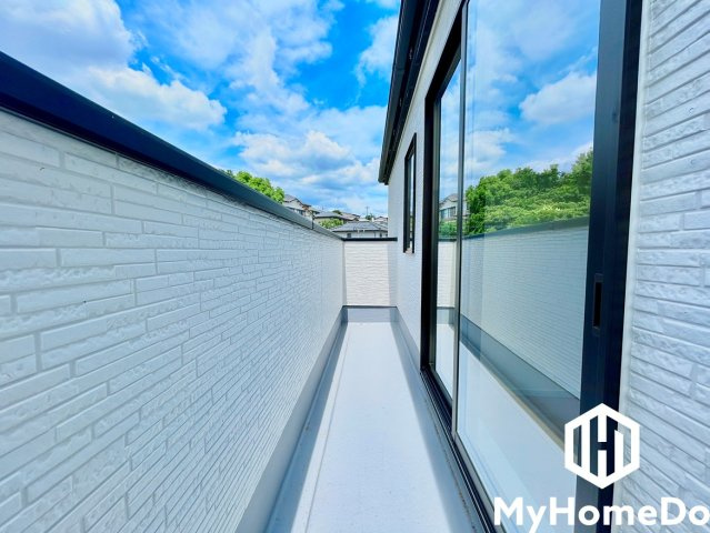 守山区翠松園　3期のバルコニー