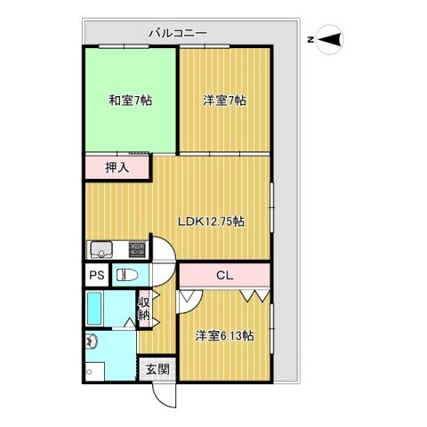 小阪パークハイツ壱号棟