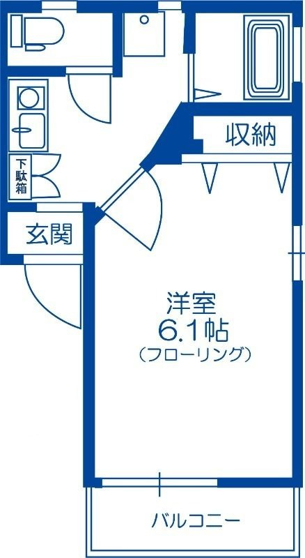 エクシード保土ヶ谷の間取り|間取りです。