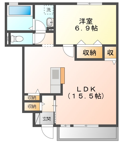 グランパの間取り