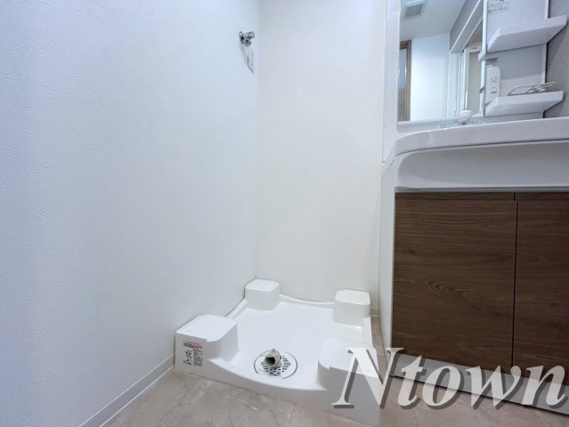 【設備】 | S-RESIDENCE名古屋菊井aline(アライン) | 洗濯機置き場です。