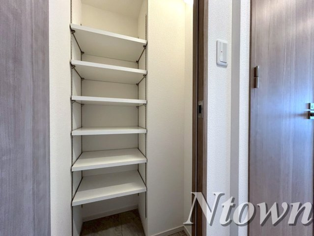【収納】 | S-RESIDENCE名古屋菊井aline(アライン) | 大きなスペースがあり、収納には困りません