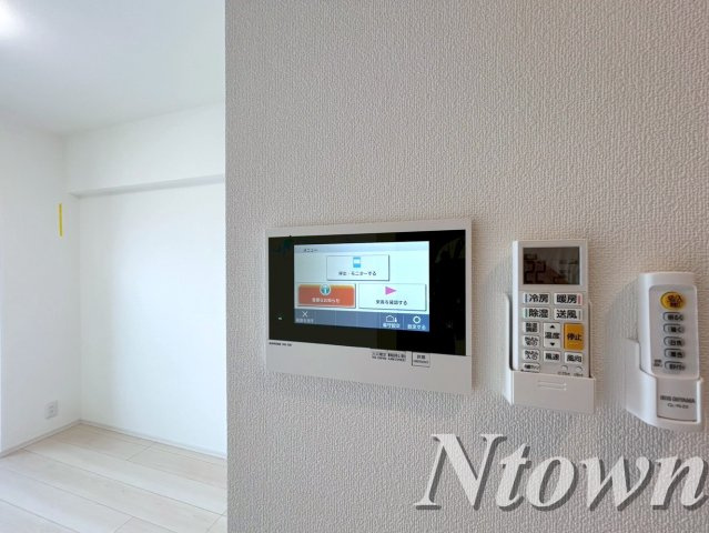 【セキュリティ】 | S-RESIDENCE名古屋菊井aline(アライン) | モニタ付きインターホンです。