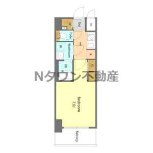 【間取り】 | S-RESIDENCE名古屋菊井aline(アライン) | 間取りです。
