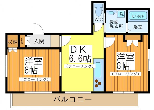 レジデンス白脩の間取り