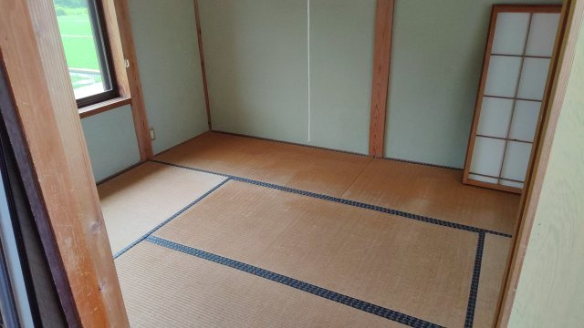 胎内市羽黒　２階建　８DKの和室|２階　右奥の和室です。