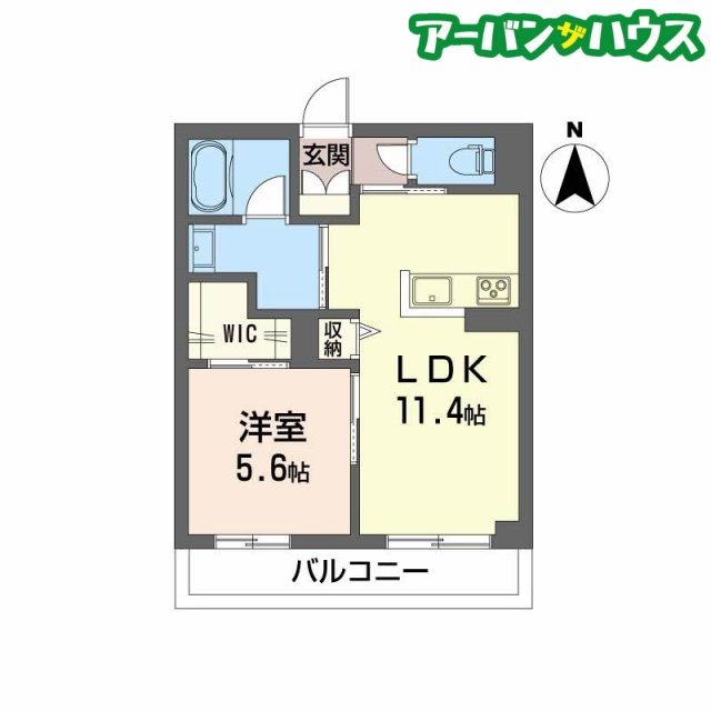サンディアの間取り