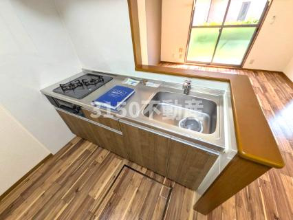 サニーコート　C棟のキッチン