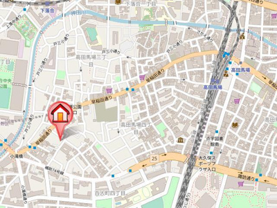 【地図】 | コンフォール高田馬場