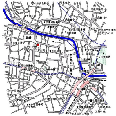 【地図】 | パークアクシス神楽坂ステージ