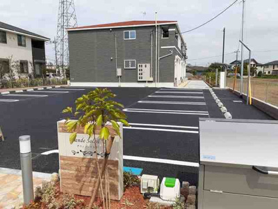 【駐車場】 | グランソレイユ　Ｕ