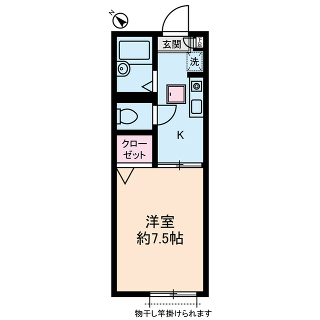 ハーミテイジＫＵＲＯＩＷＡの間取り