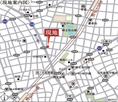 【地図】 | イプセ碑文谷