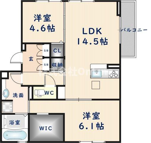 【間取り】 | Vier Casa B