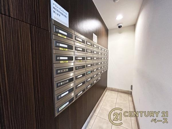 ルイシャトレシェソワ大和八木のその他共用部分|■現地撮影写真■こちらは共用部分のポストです！