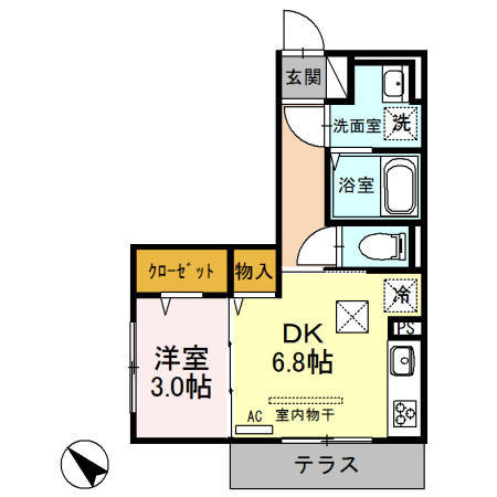 プロシードの間取り