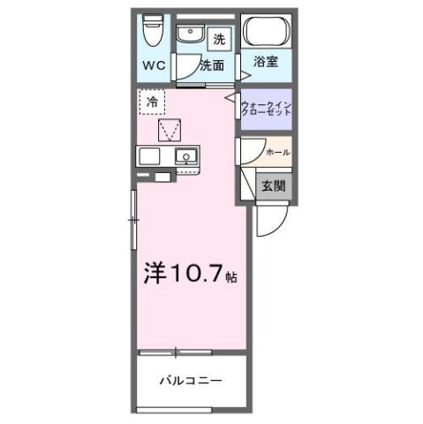 ル・シエル　Ｂの間取り