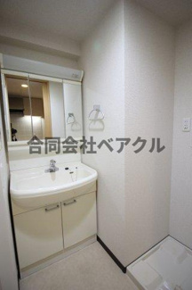 【洗面所】 | ジョイシティ二条城前 | 使いやすい洗面所です