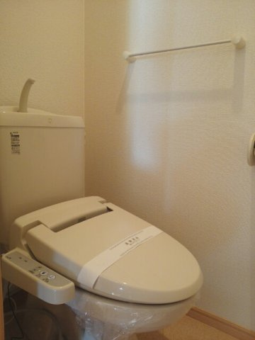 メゾンドールＢのトイレ|トイレもきれいです