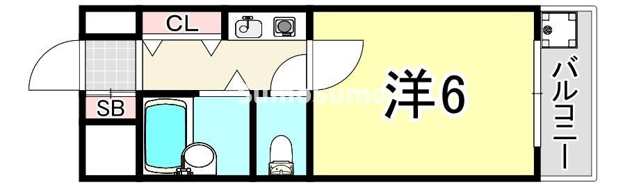 ディムス北城内の間取り