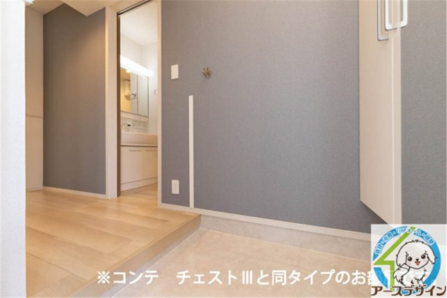 ヒカルサ東加古川の玄関|※同施工メーカーイメージ写真
