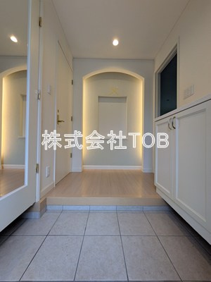 【玄関】 | 杉並区宮前228戸建賃貸 | ※クリーニング完了前※
