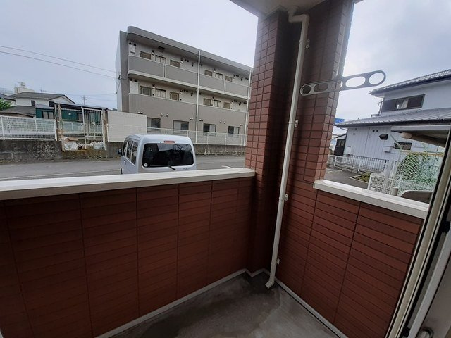 アズールつちうらのバルコニー|開放的で明るい空間を演出してくれるバルコニーです