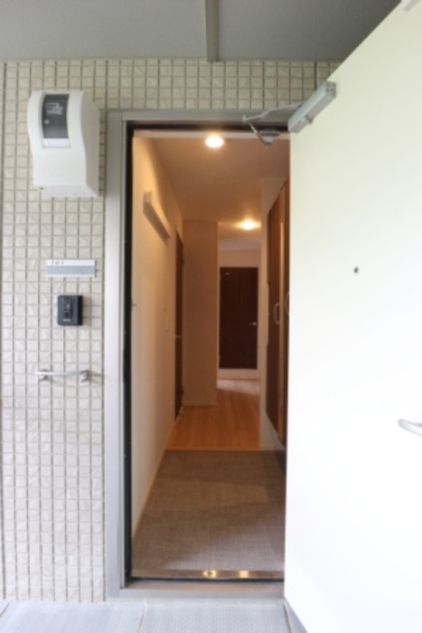 クレストフォーチュンAの玄関|シンプルで使いやすい玄関です