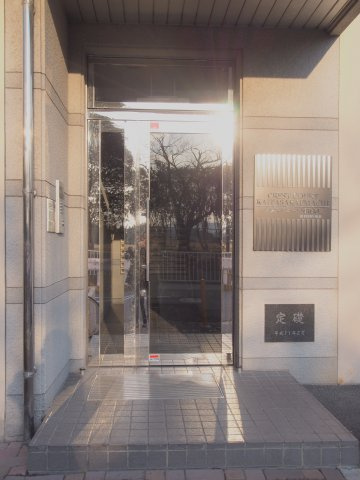 クレストコート海田栄町のエントランス