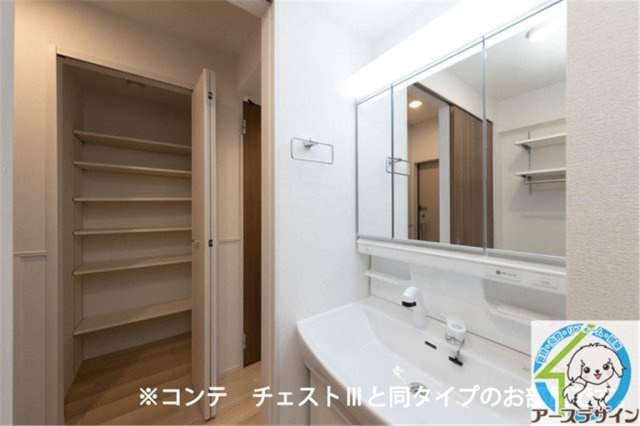 ヒカルサ東加古川の洗面所|※同施工メーカーイメージ写真