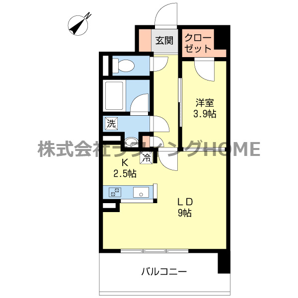 アドラシオンの間取り