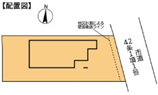 野田市清水公園東　中古売戸建の区画図