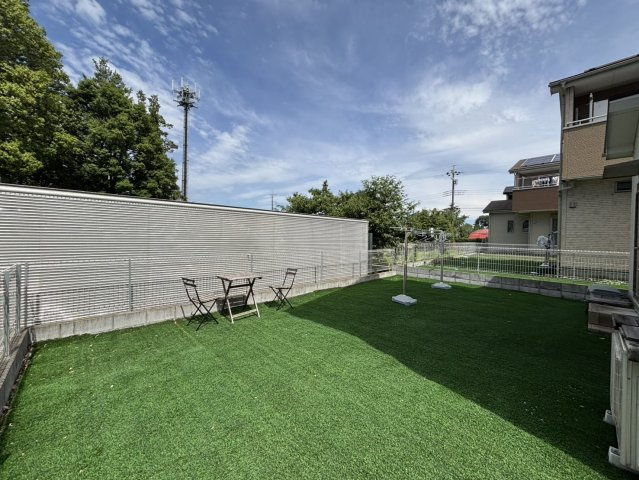 野田市清水公園東　中古売戸建の庭