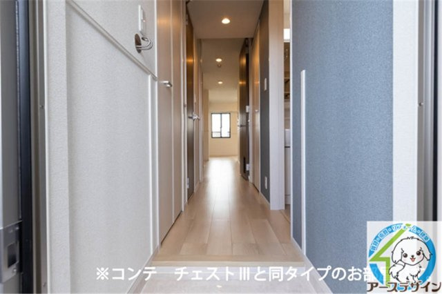 ヒカルサ東加古川の玄関|※同施工メーカーイメージ写真